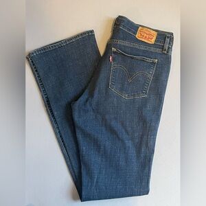 Levi's Women's Classic Bootcut Lapis Awe Mid Rise Denim Jeans W30/L34